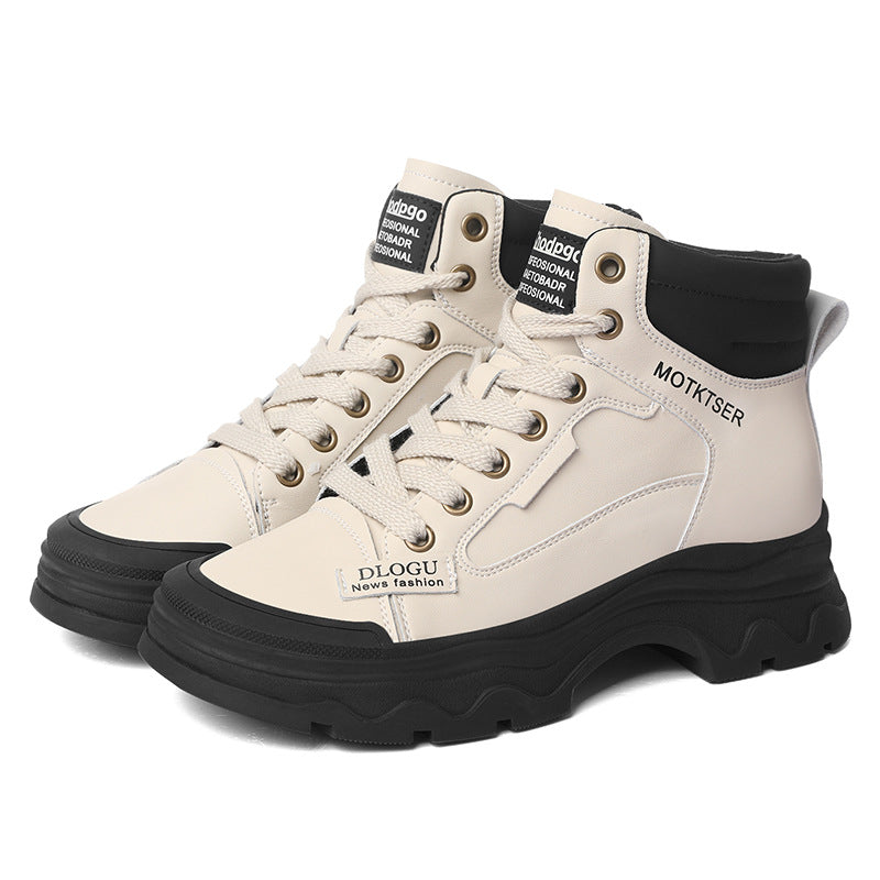 Women's Soft Martin Short Fleece-lined Fashion Vintage Sneakers