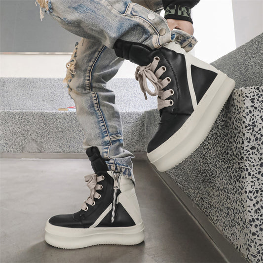 Men's Creative Platform Spring Increased Niche Sneakers