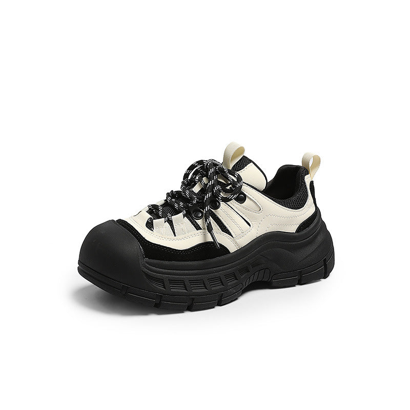 Women's Dad Spring Thick Sole Increased Upstream Lightweight Outdoor Women's Sports Shoes