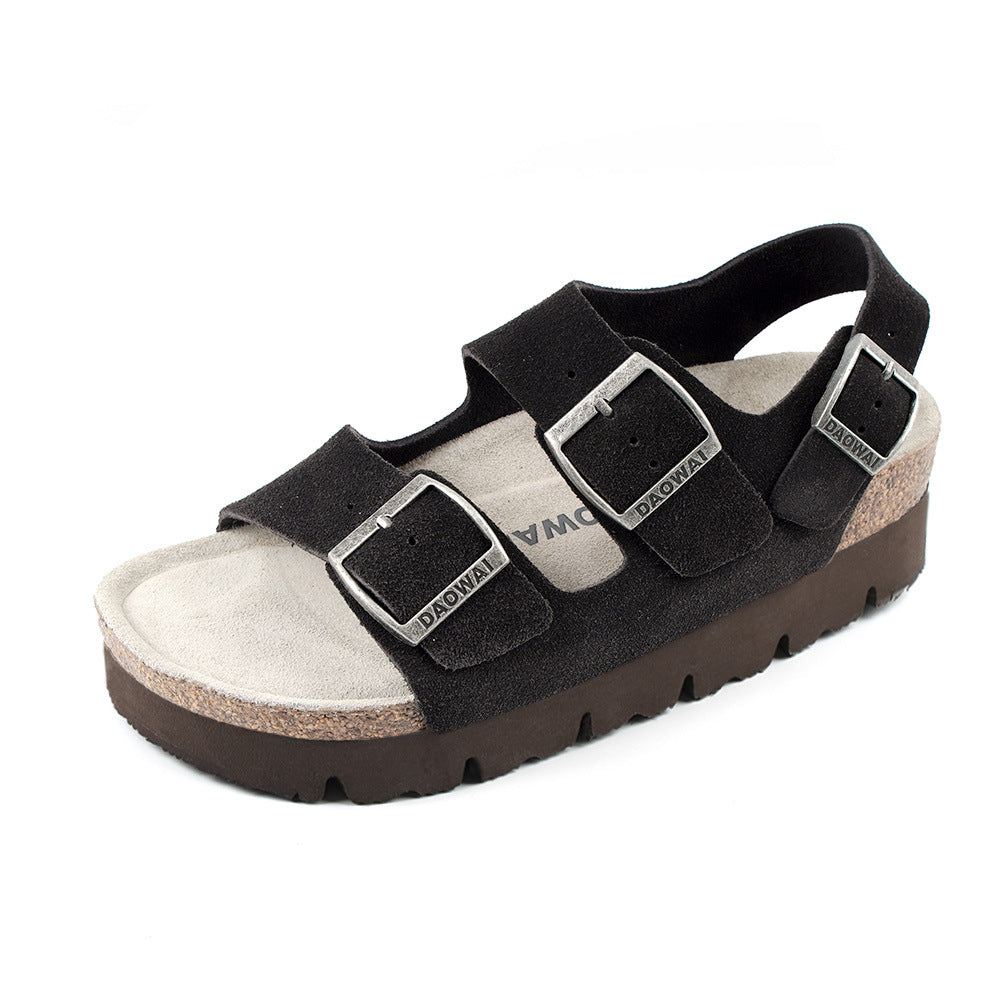 Women's Outside The Island Height Increasing Style Sandals