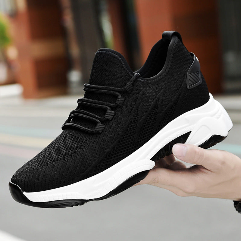 Men's Mesh Daddy Invisible Height Increasing Insole Sneakers