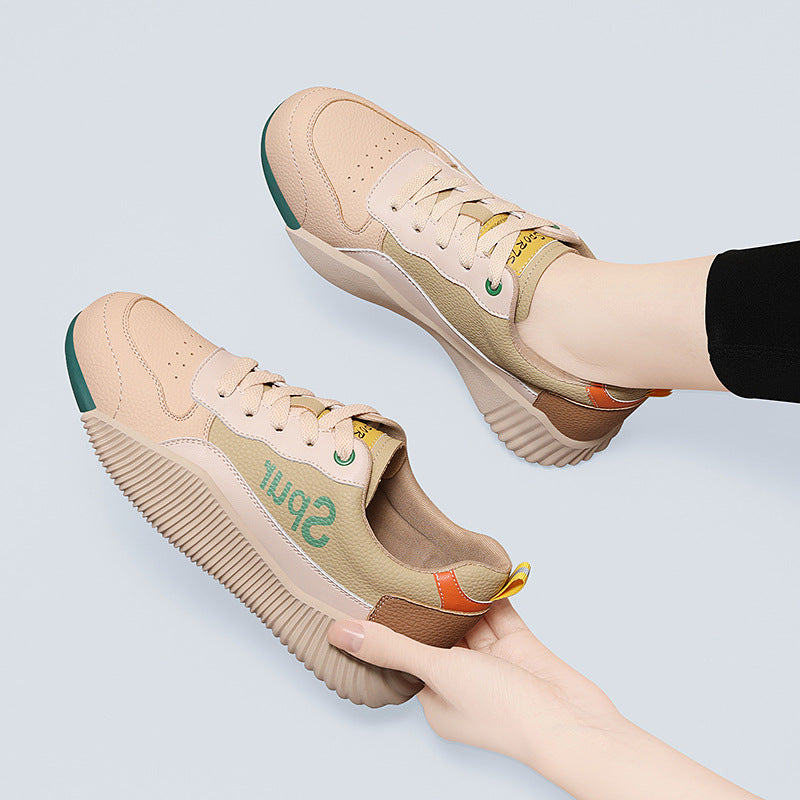 Women's Sports Flat Soft Bottom Fashion Mesh Casual Shoes