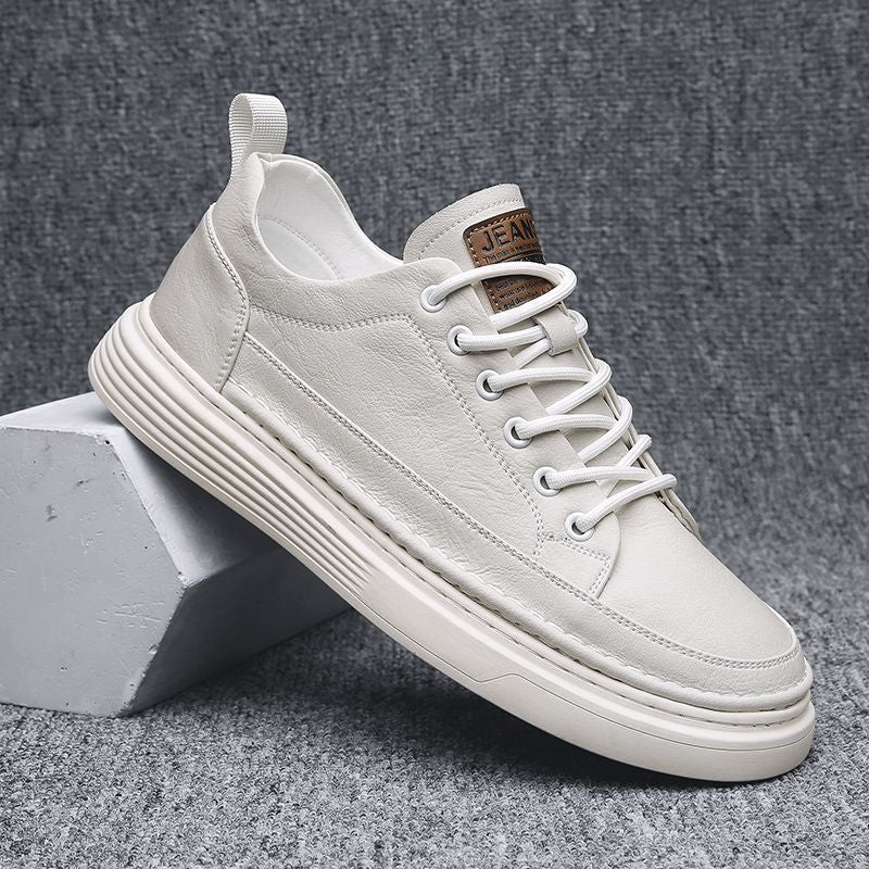 Men's Board Martin Small Feet Green Handsome Sneakers