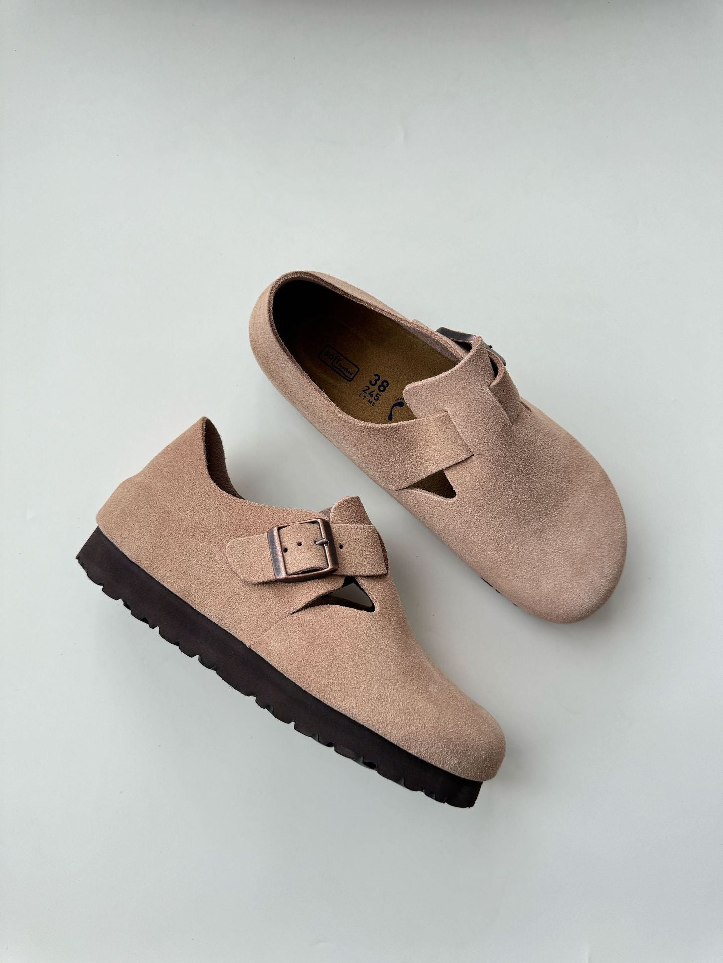 Women's Height Increasing Insole Closed Toe Pure Slippers