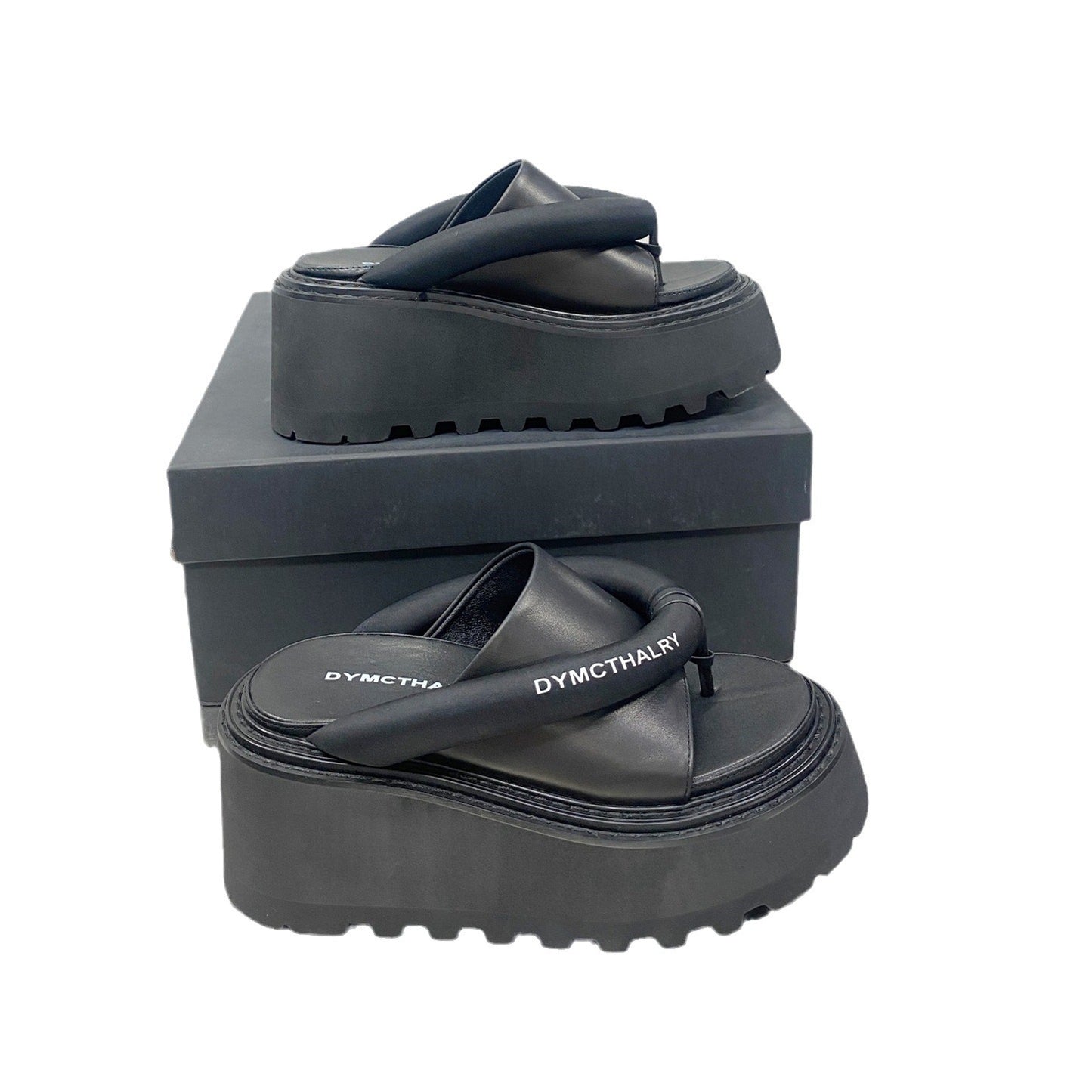 Women's Bottom Flip-flops Outer Wear High-grade Summer Slippers