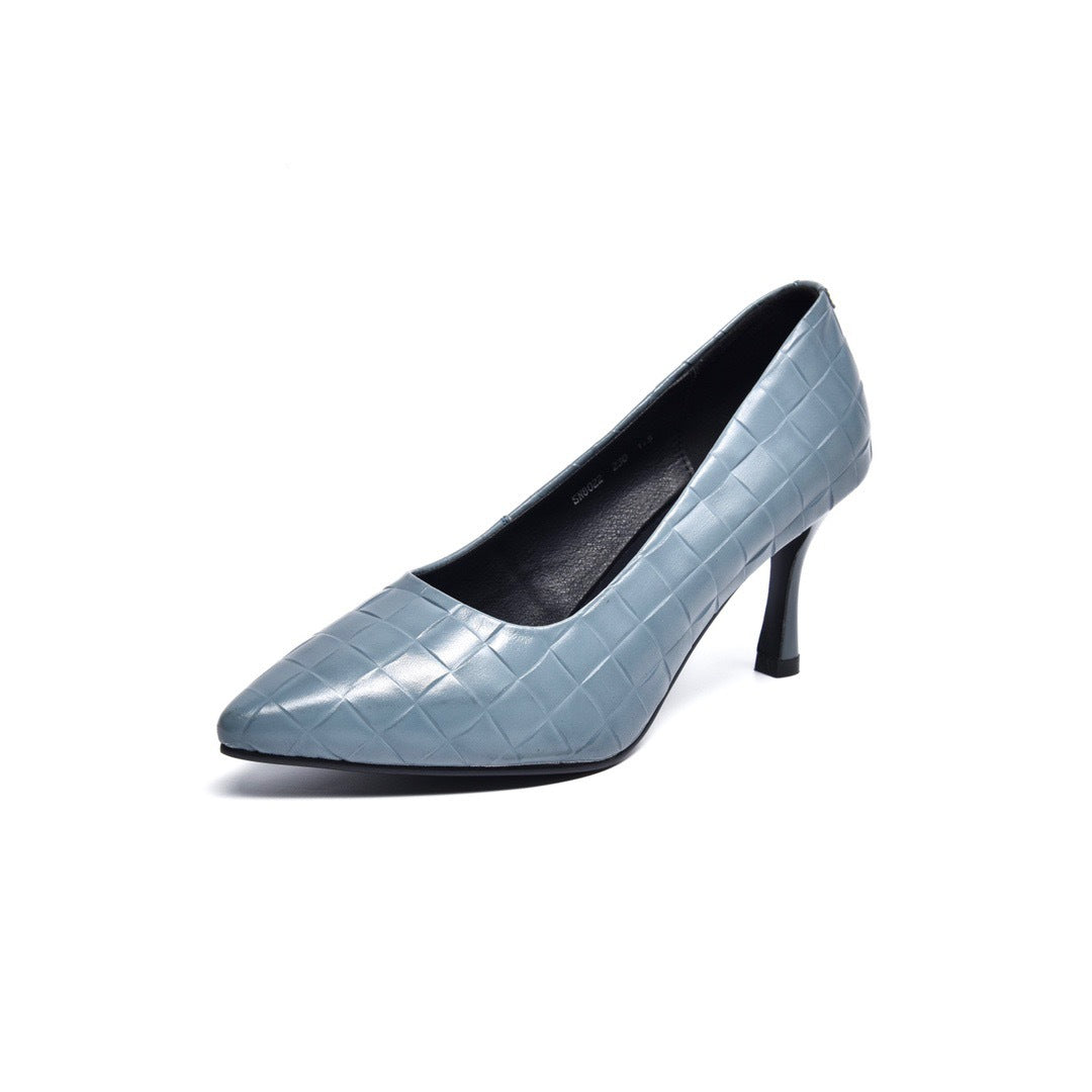 Women's Pumps Spring Genuine Pointed Toe Soft Women's Shoes