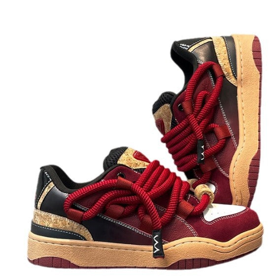 Men's Four Skateboard Sports Leisure Design Fashion Sneakers