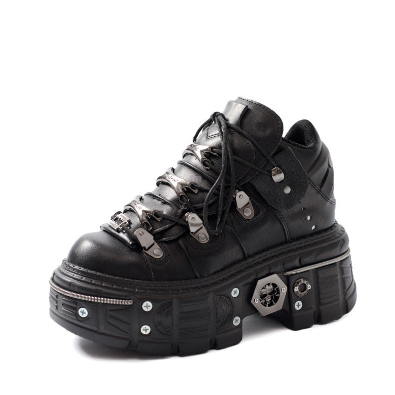 Women's Dad Platform Russian Heavy Metal Punk Sneakers