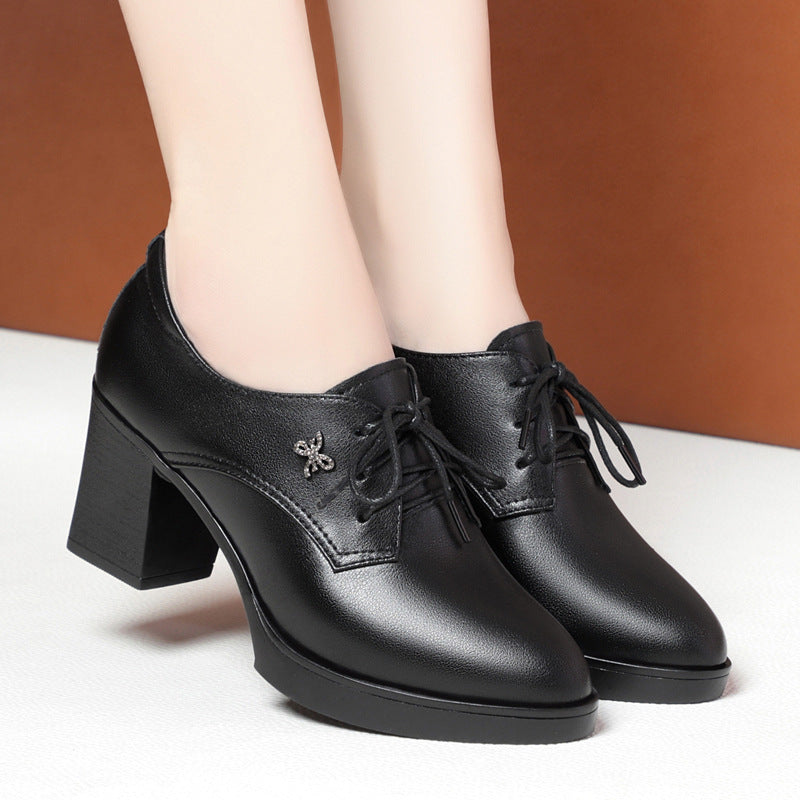 Women's Pumps Bottom For Antiskid Comfortable Black Long Time Not Women's Casual Shoes