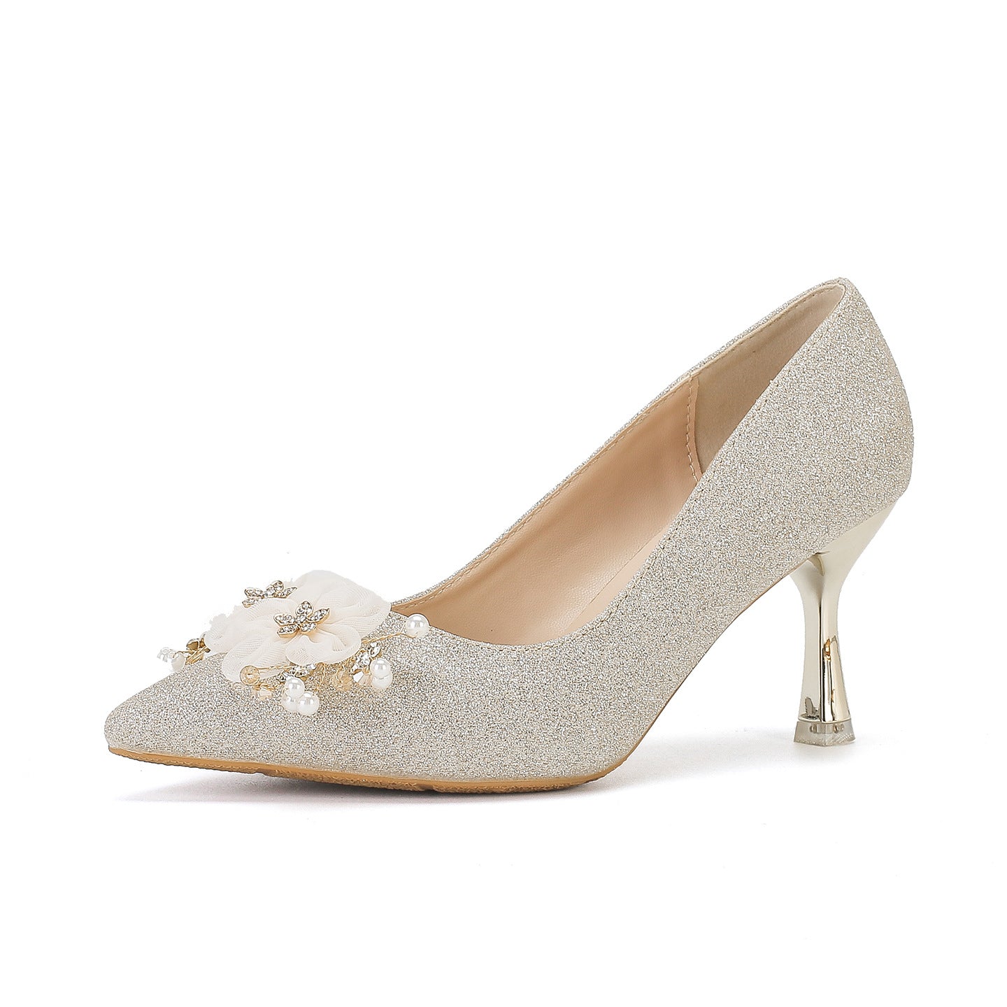 Wedding Dress Two-way Wear Small Size High Bridal Bridesmaid Large Women's Fashion Shoes
