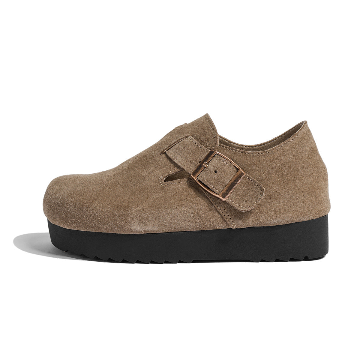 Women's & Men's Platform Height Increasing Insole Short Vintage Men's Shoes