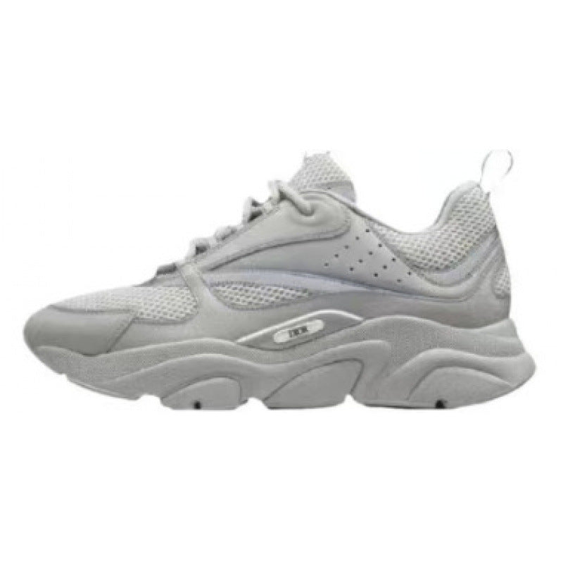 Running Thick Bottom Luminous Dad Fashionable Breathable Men's Casual Shoes