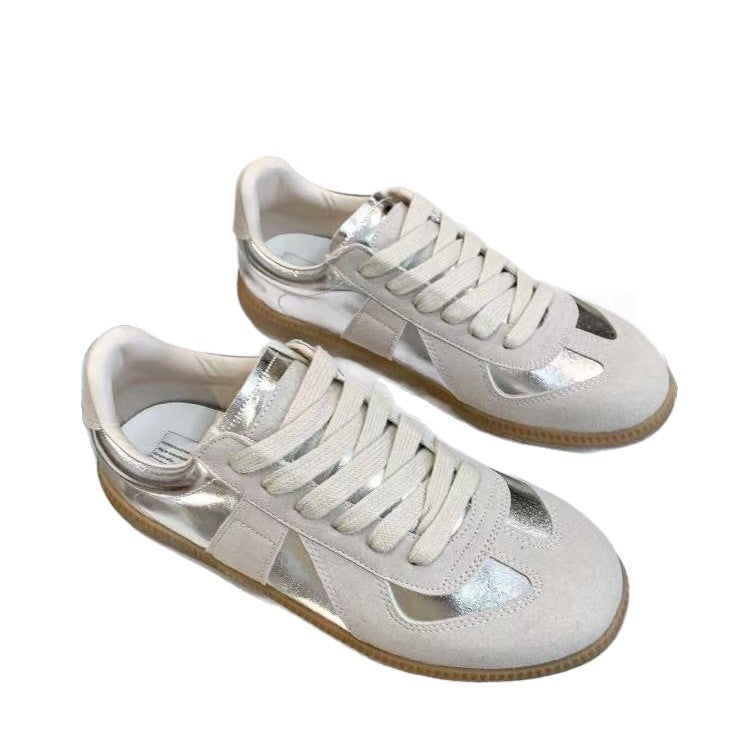 Women's & Men's High Version Training Color Matching Flat Women's Casual Shoes