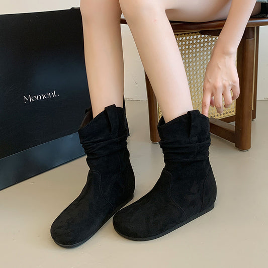 Women's Ankle Widened Fat Feet Thick Leg Big Boots