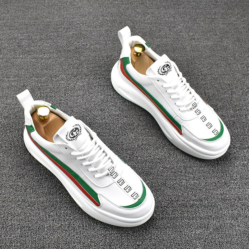 Men's Hidden Platform Stylish Breathable Korean Style Casual Shoes