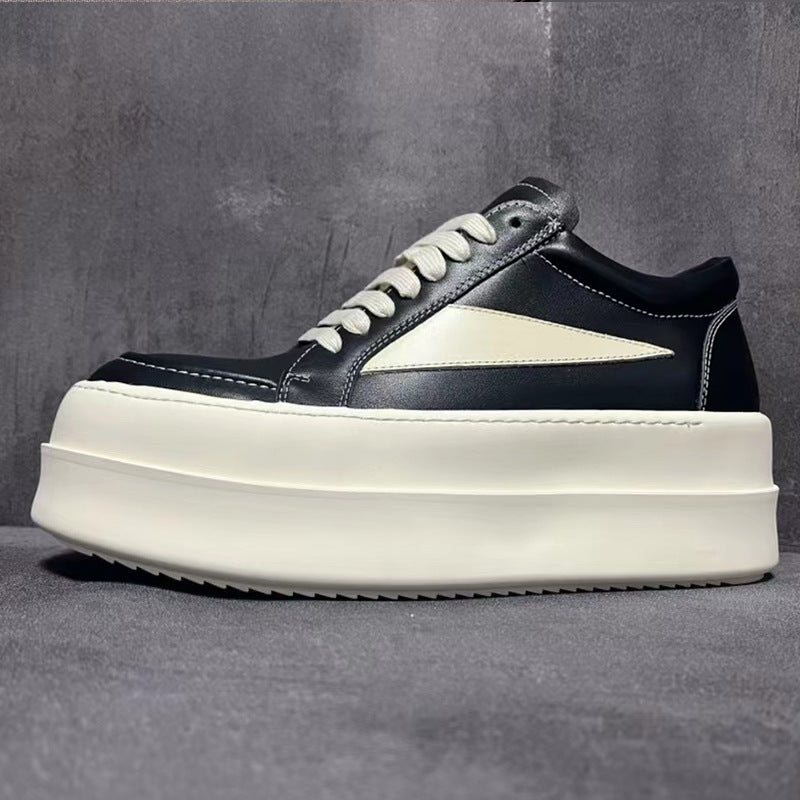 Men's Height Increasing Platform Plus Size Board Sneakers