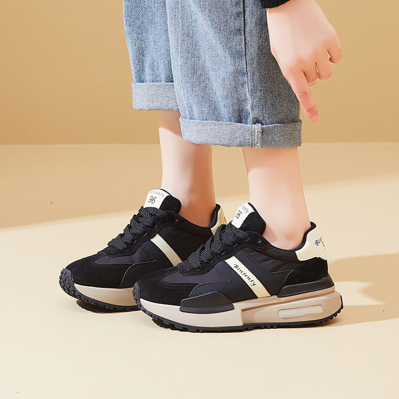 Women's Korean Style Retro Fashion Trendy Platform Sneakers