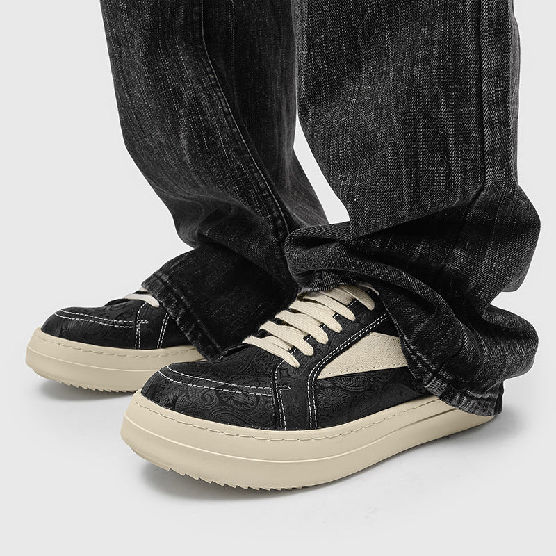 Men's Platform American Sports High-grade Retro Versatile Casual Shoes