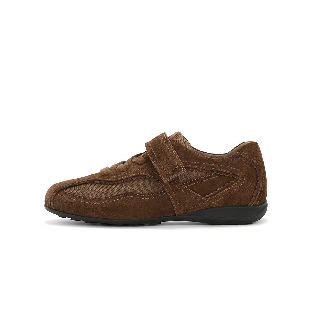 Women's Designer Model Cowhide Velcro Ballet Sports Women's Fashion Shoes