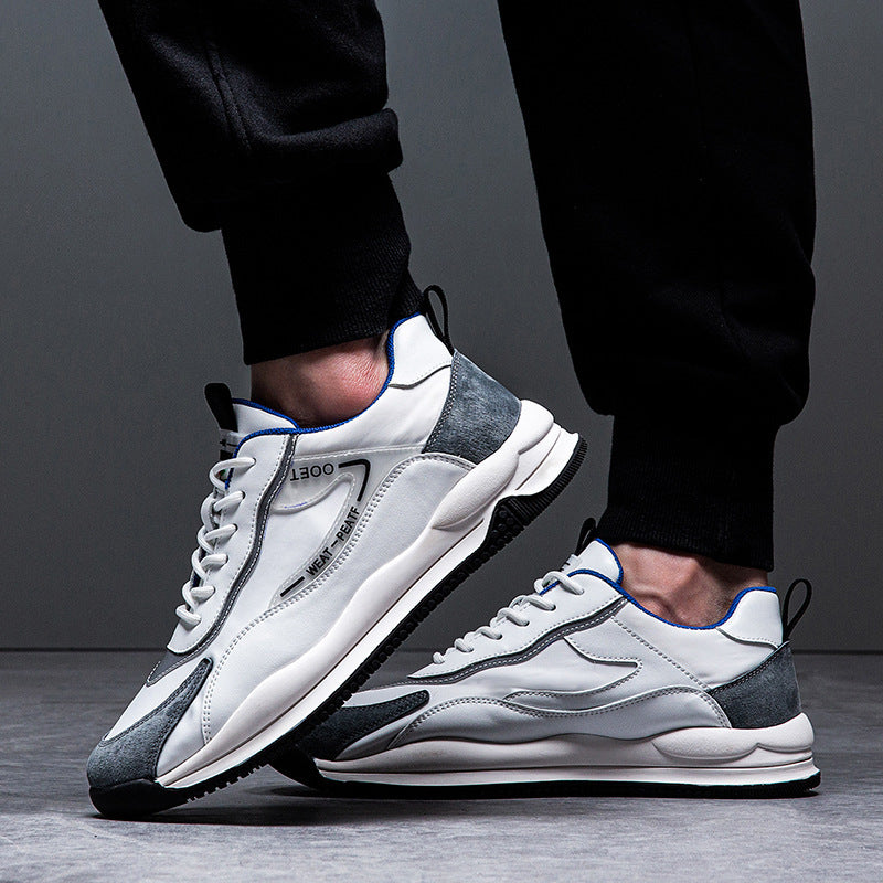 Men's Oversized Size Mesh Thick Bottom Heighten Sneakers