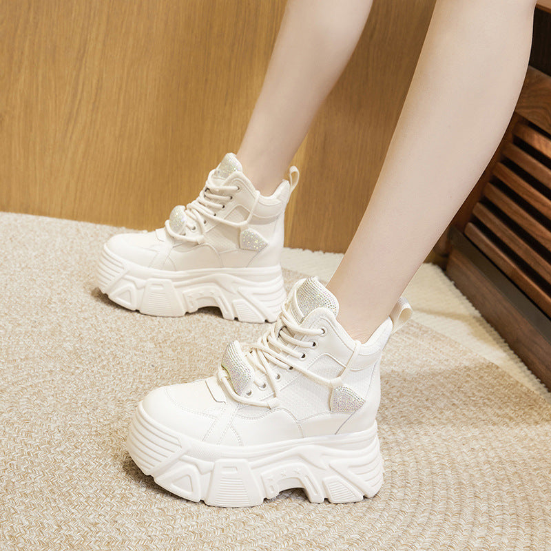 Women's & Men's Platform Dad Warm Height Increasing Insole Men's Shoes