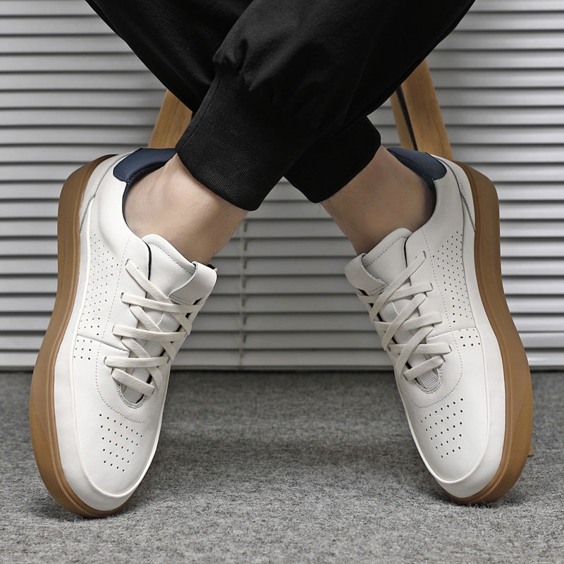 Men's Board Summer Breathable Feet Genuine Pumps Sneakers