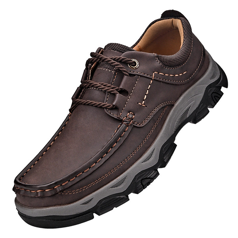 Men's Plus Size Platform Outdoor Hiking Casual Shoes
