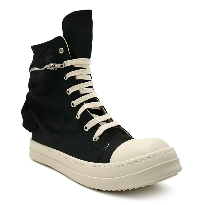 Men's Sports Platform Height Increasing Breathable Board Sneakers