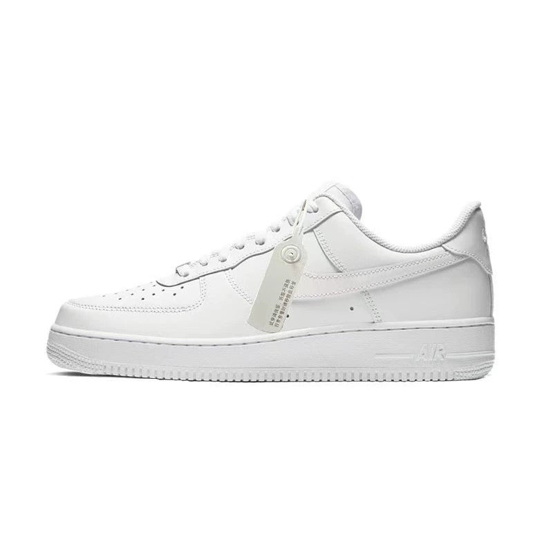 Women's & Men's Sports Pure White Four Trendy Sneakers
