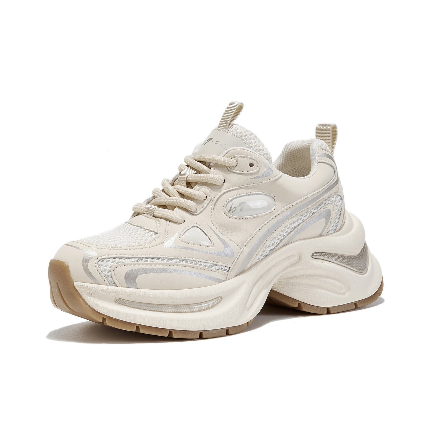 Women's Front Retro Platform Elevator Wild Summer Sneakers