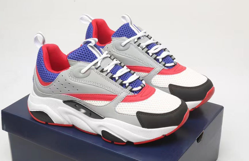 Women's & Men's Sports Leisure Platform Fashion Retro Breathable Sneakers