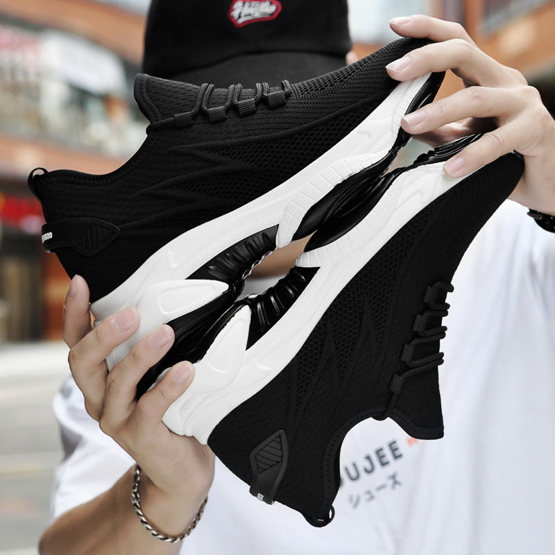 Men's Mesh Daddy Invisible Height Increasing Insole Sneakers
