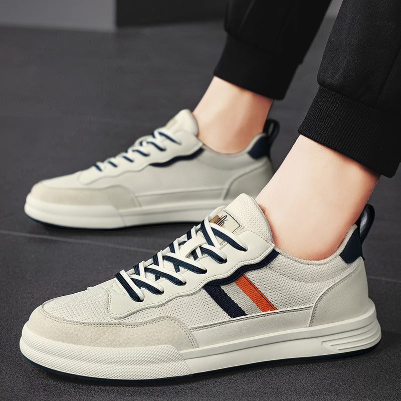 Men's Autumn Fashionable Versatile Comfortable Breathable Green Sneakers