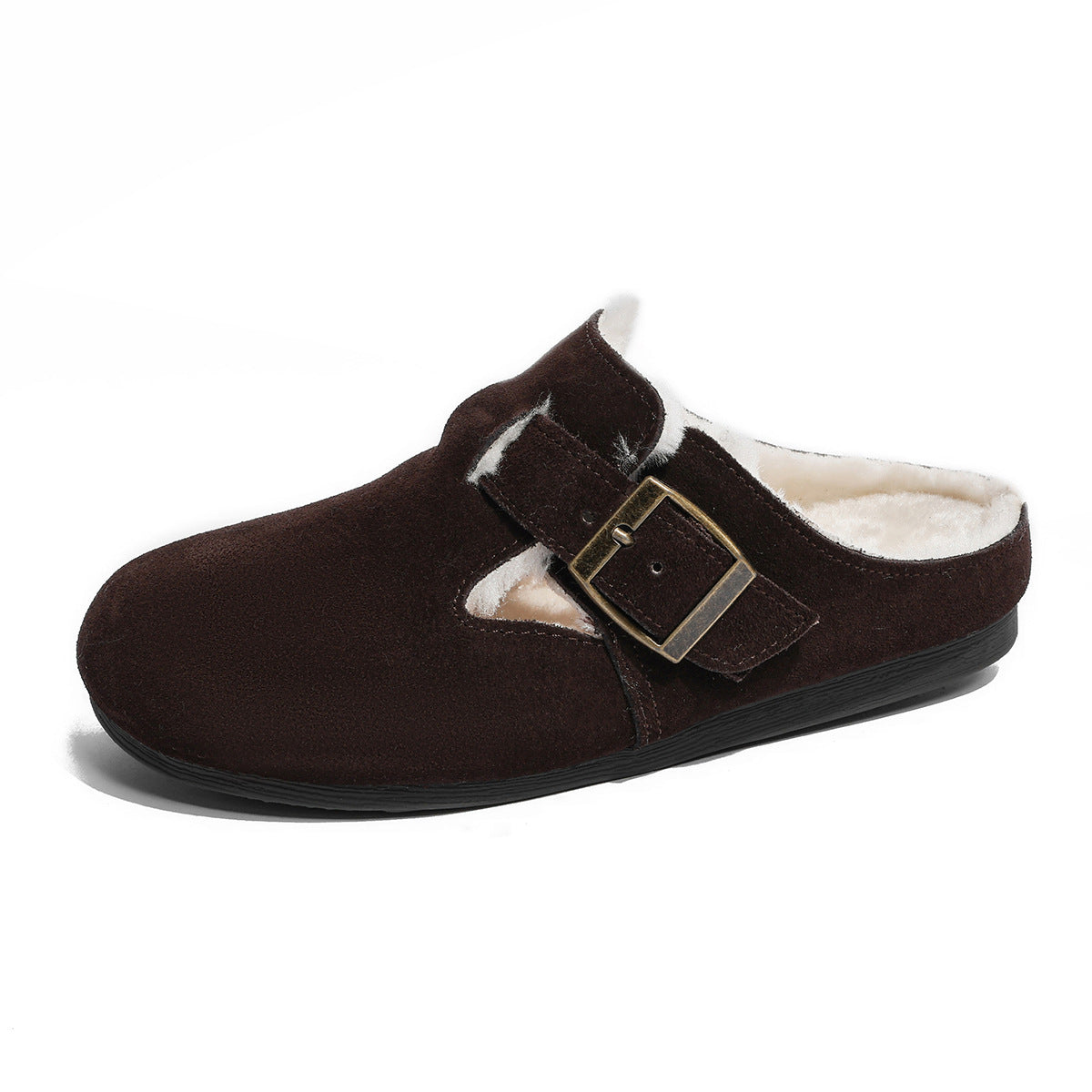 Women's Fleece-lined Thickened Warm Cotton Feeling Genuine Fluffy Women's Shoes