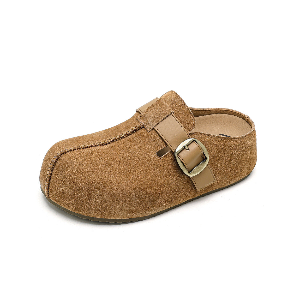 Women's Bottom Ugly Cute Closed Toe Half Slippers