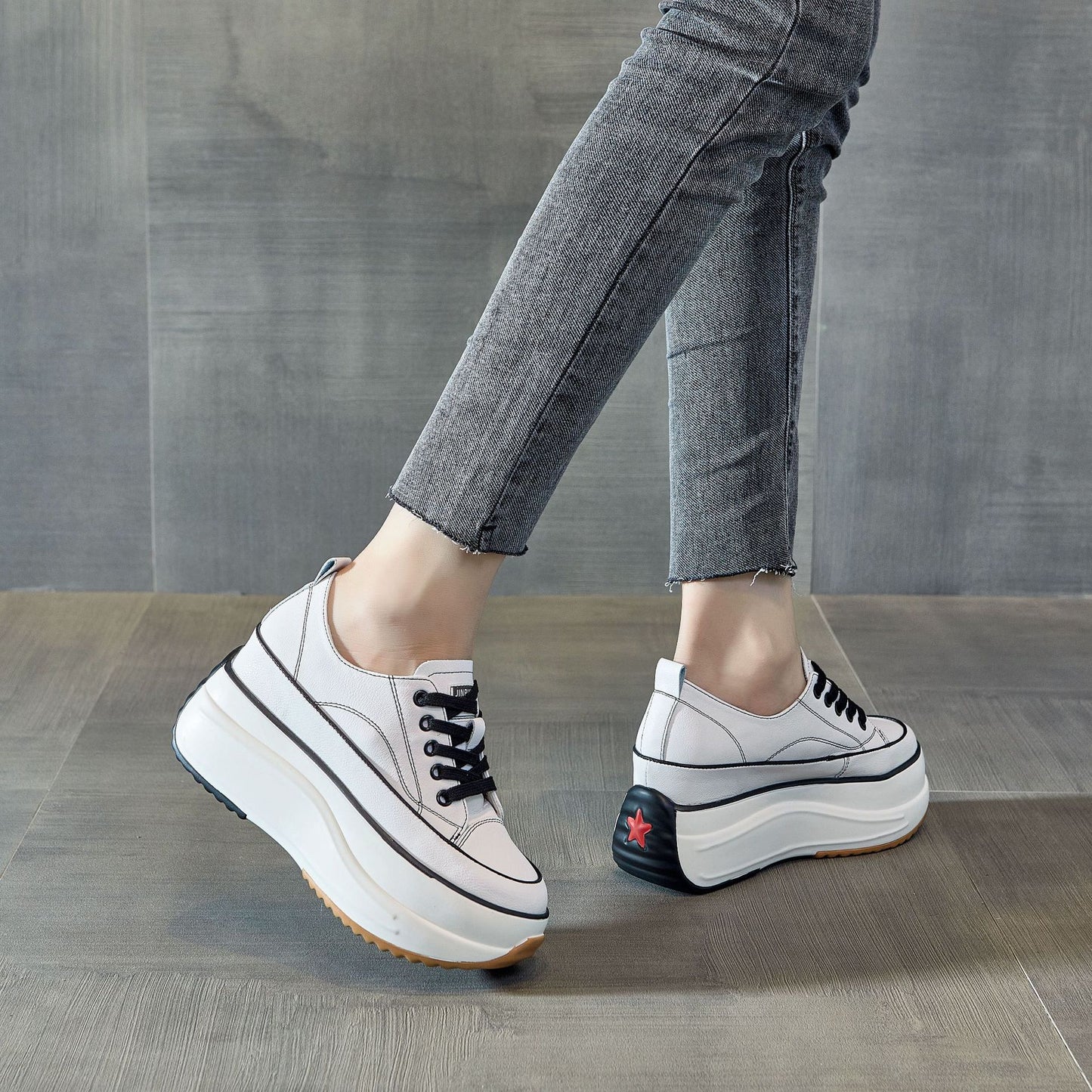 Women's Pumps Increased Fashion With Lightweight Korean Casual Shoes