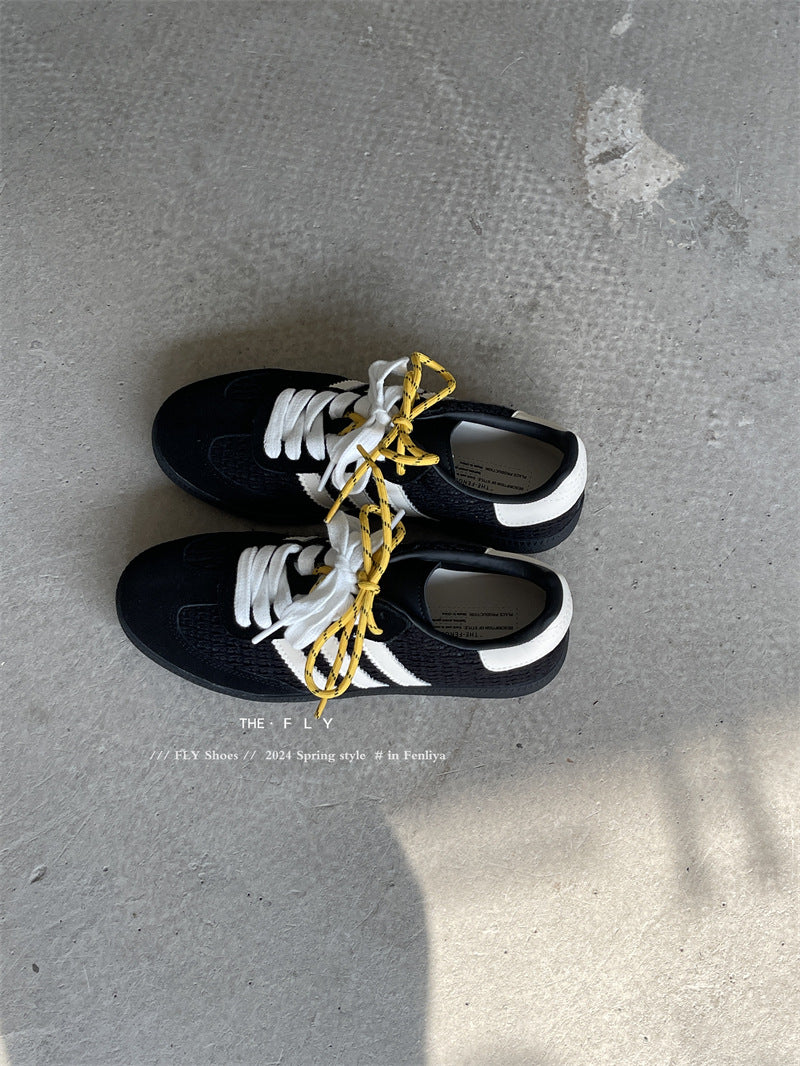 Super Soft Flat American Retro German Casual Shoes