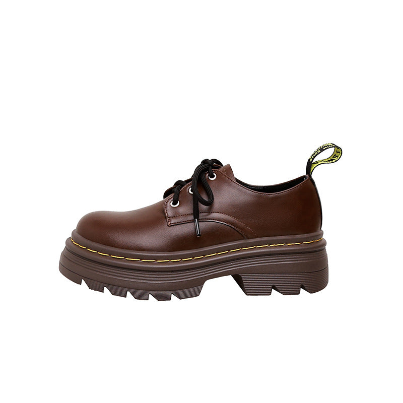 Su Little Martin Genuine Platform Height Women's Shoes