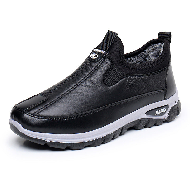 Winter Fleece-lined Thick Waterproof Cotton Strong Durable Women's Shoes