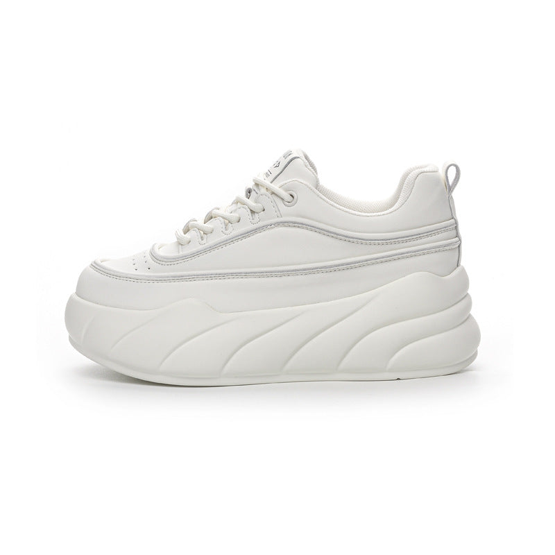 Women's Increasing Insole Spring Platform Small Fashionable Sneakers