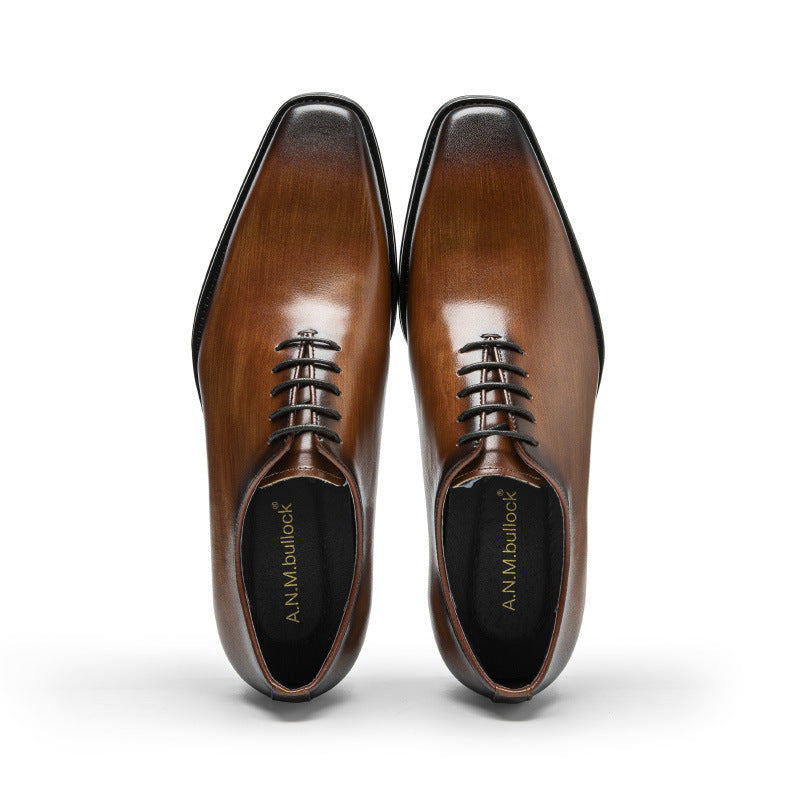 Men's Within Hours Brogue Business Formal Wear Leather Shoes