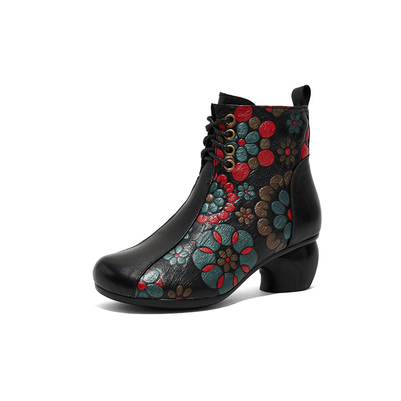 Women's Style Mother Veet Warm Cotton Female Boots