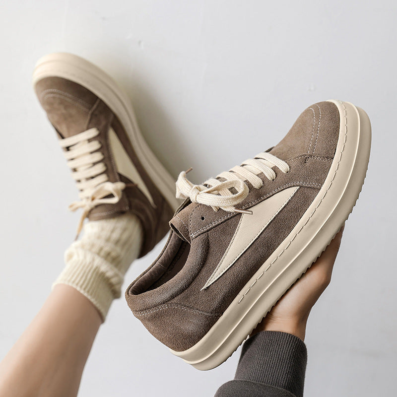 Men's Suede German Training Couples Platform Sports Sneakers