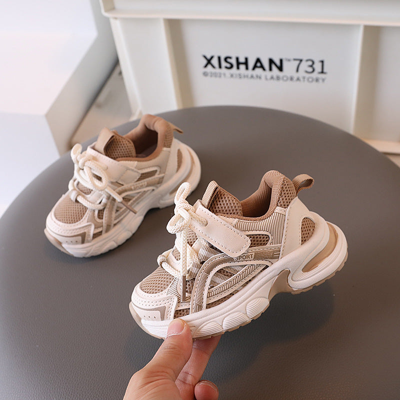Children's Spring Mesh Breathable Toddler Running Boys Sneakers