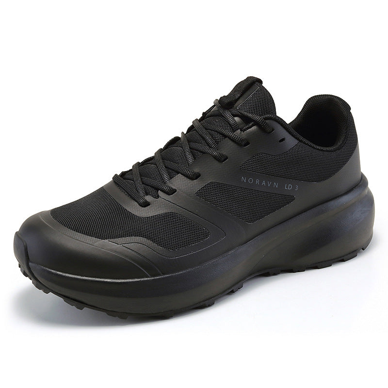 Men's Flat Outdoor Hiking Lightweight Waterproof V-shaped Sneakers