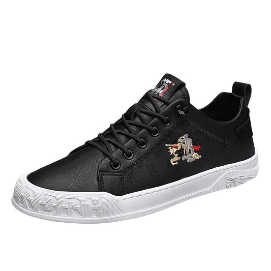 Men's Bee Flagship Store Trendy Board Genuine Casual Shoes
