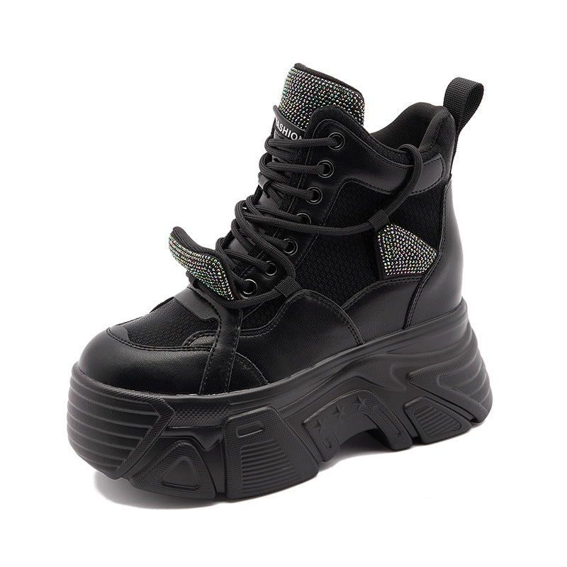 Women's & Men's Platform Dad Warm Height Increasing Insole Men's Shoes