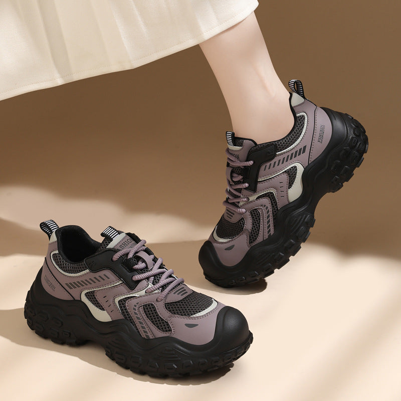 Women's Lightweight Comfortable Mesh Surface Flat Running Casual Shoes