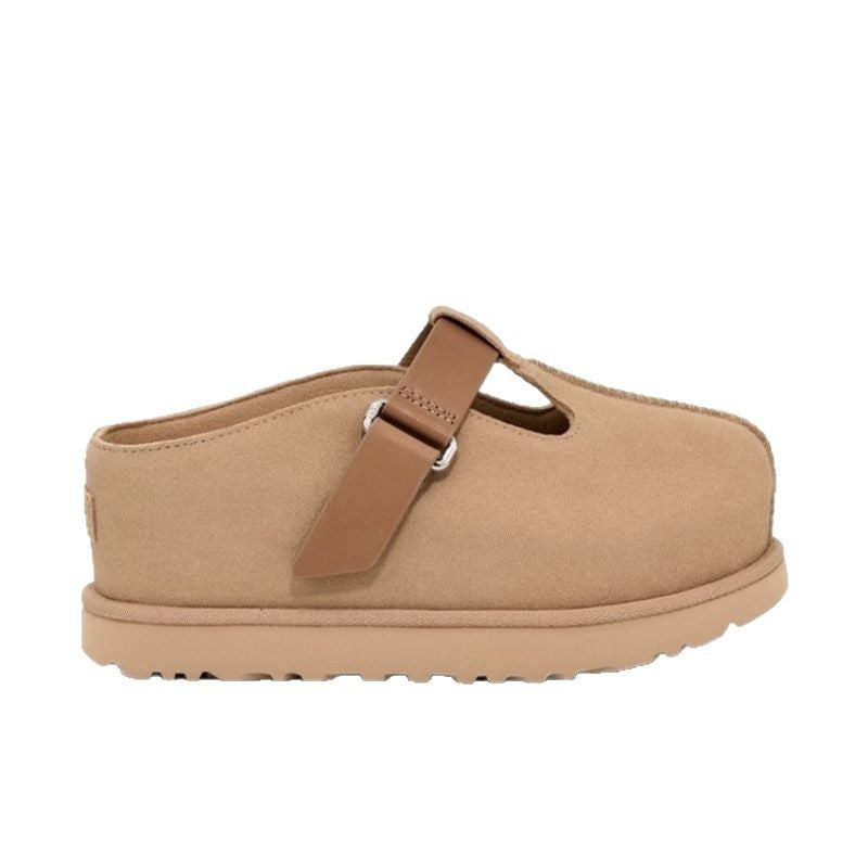 Women's Slip-on Platform Increased Toe Cap Outer Slippers