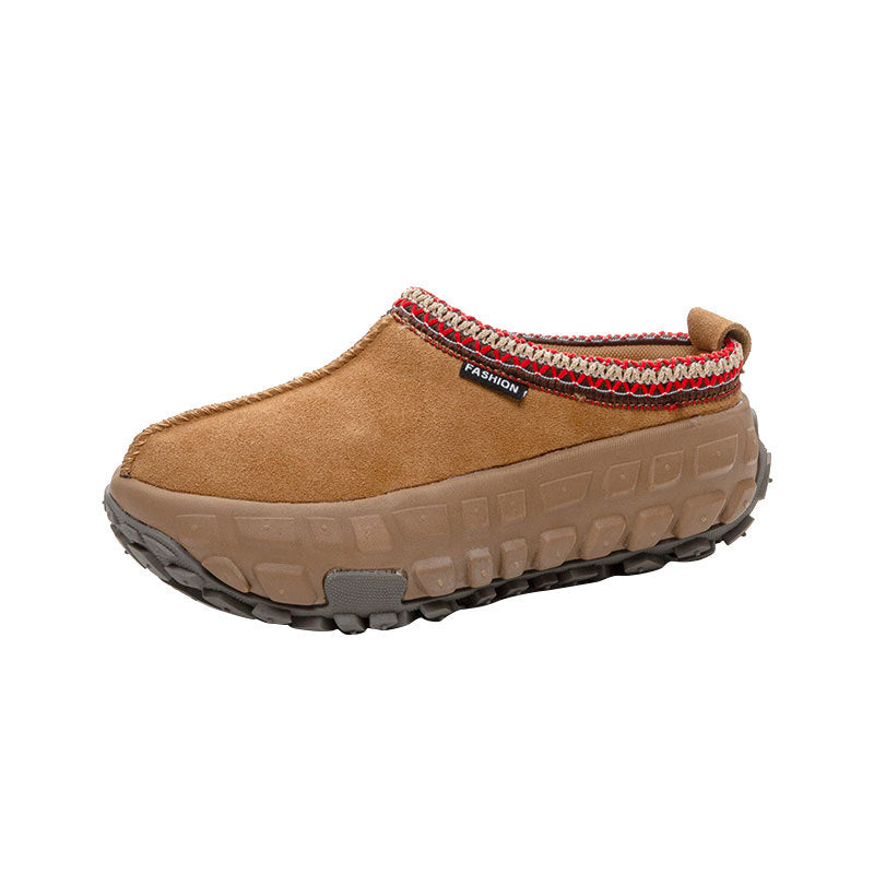 Women's Winter Tire Thick-soled British Style Height Increasing Sneakers